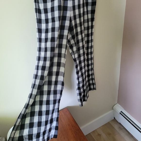 MADEWELL Cami Wide-Leg Jumpsuit in Gingham Check - Picture 8 of 11